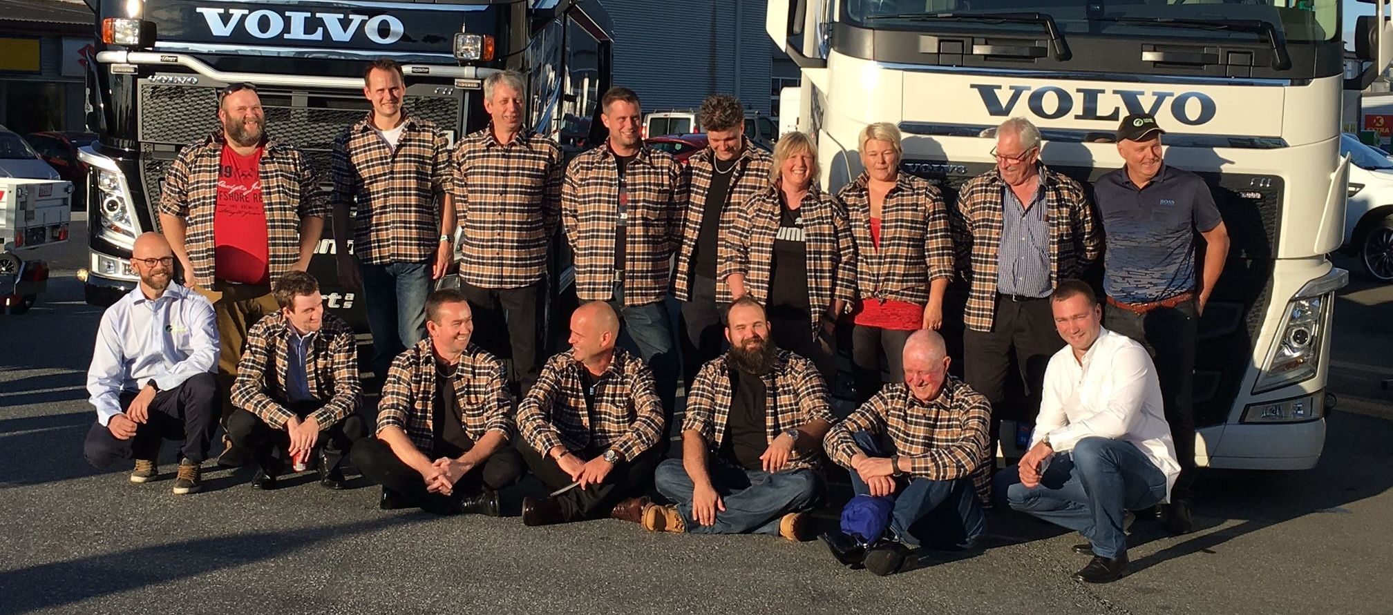 Ansatte hos Haugland Transport AS